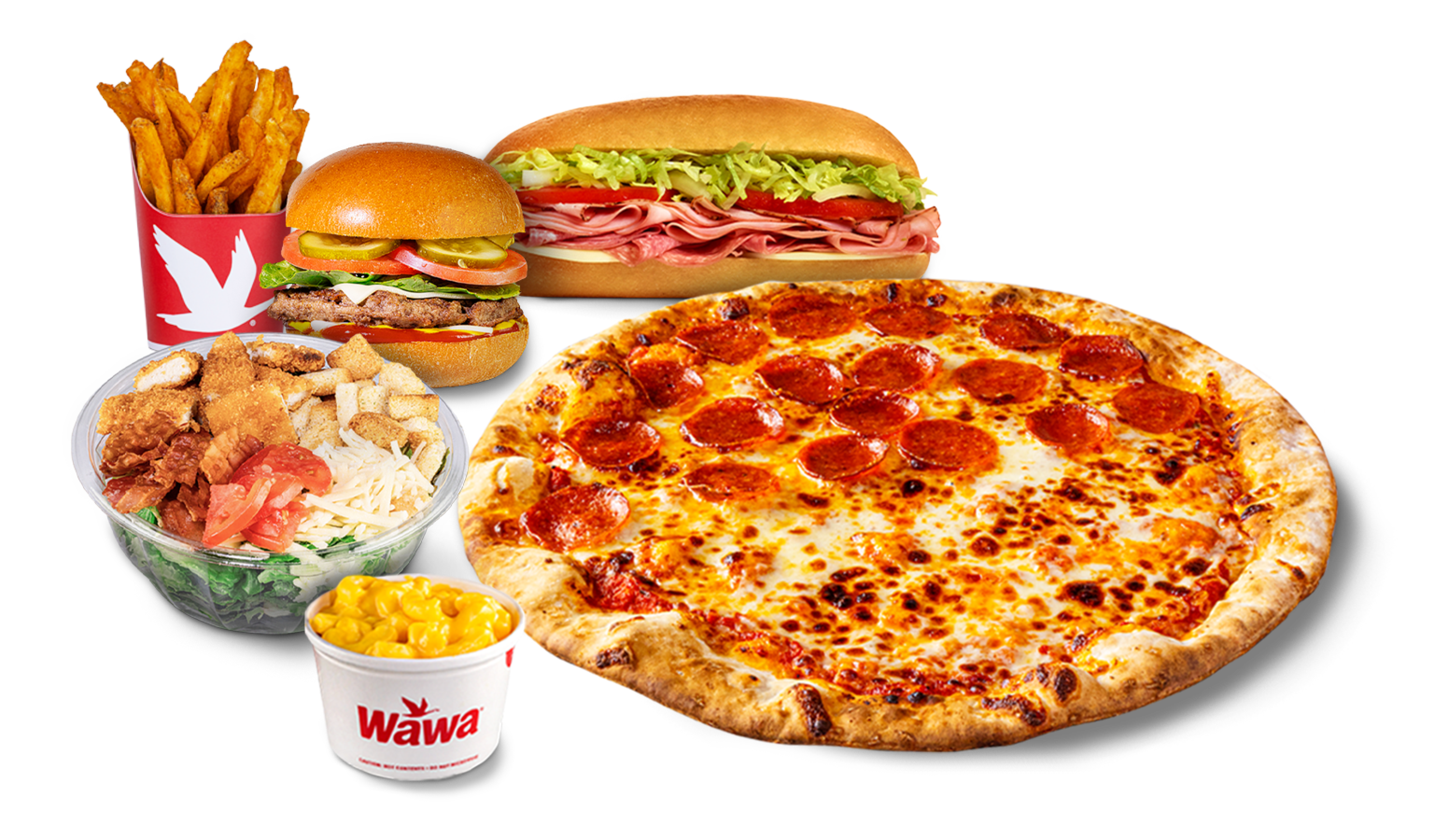 Wawa Pizza Menu