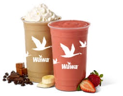 Wawa Ferozen Drink Menu